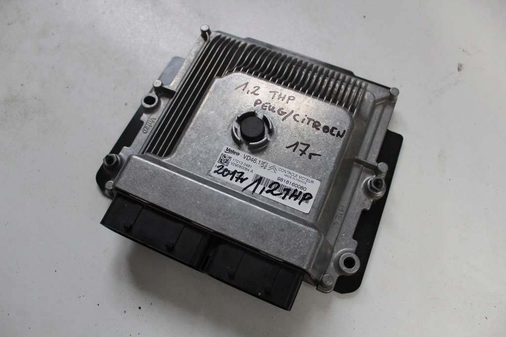 фото №1, Бортовой компьютер блок управления двигателя peugeot citroen 1,2thp