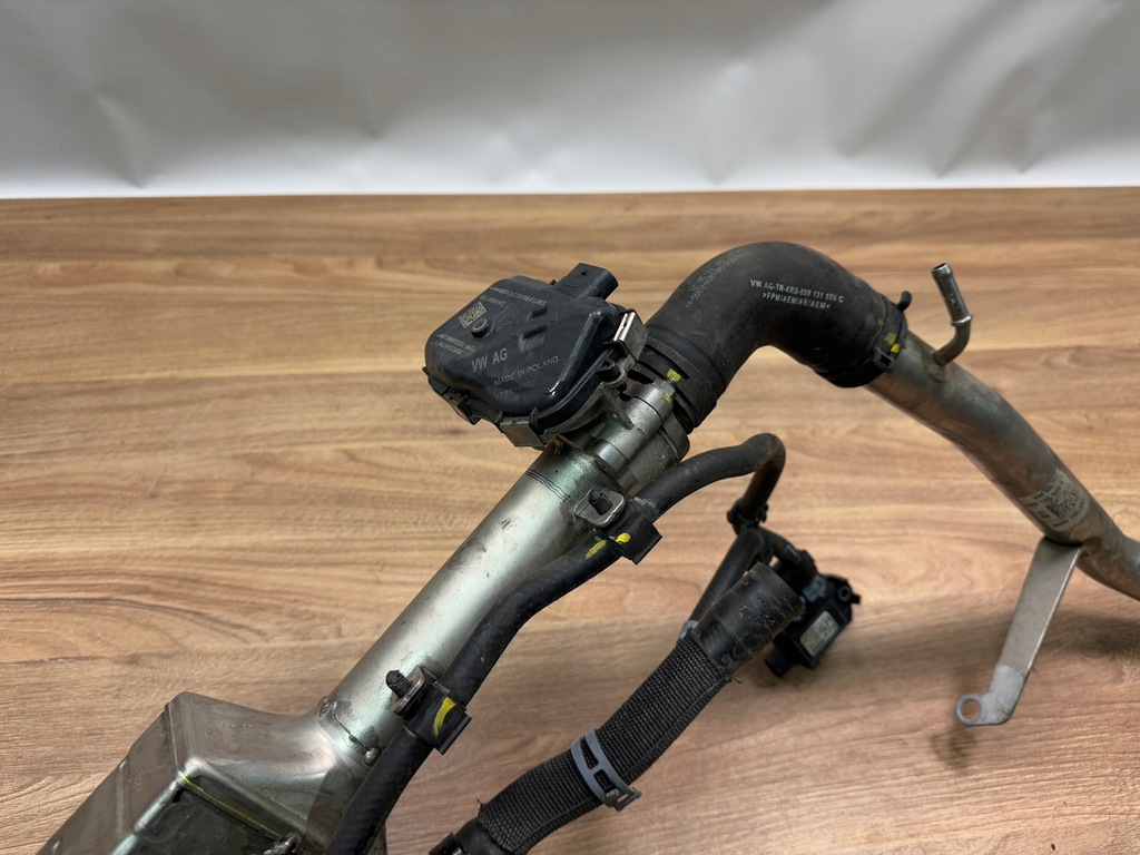 фото №3, Радіатор вихлопних газів egr дросельна заслінка audi q7 059131508am 059131509q 059131477h