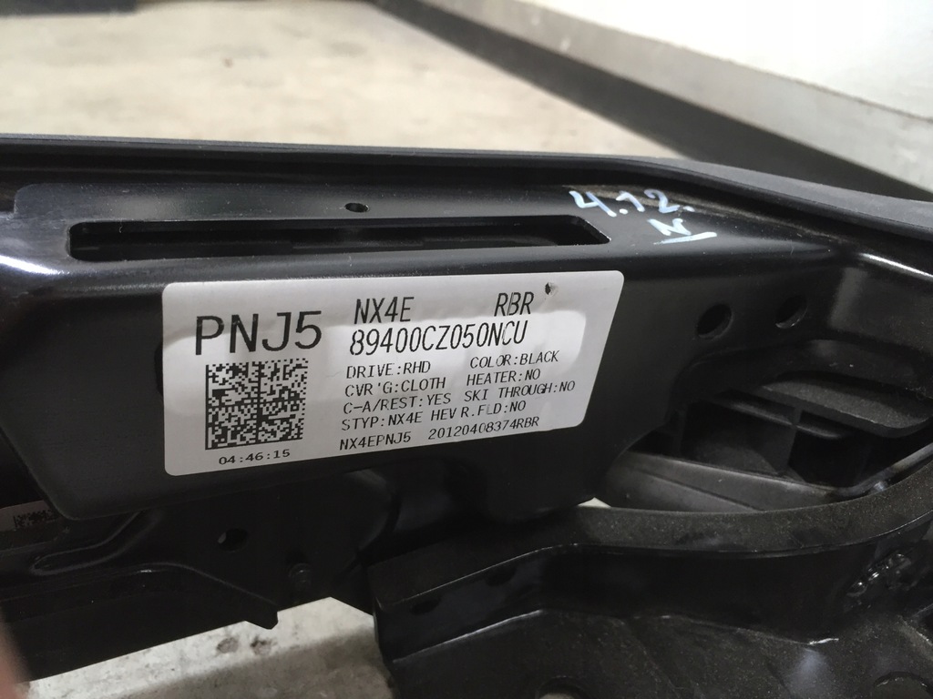 фото №11, Hyundai tucson iv 2021 сиденья перед заднее сиденье задняя kpl anglik