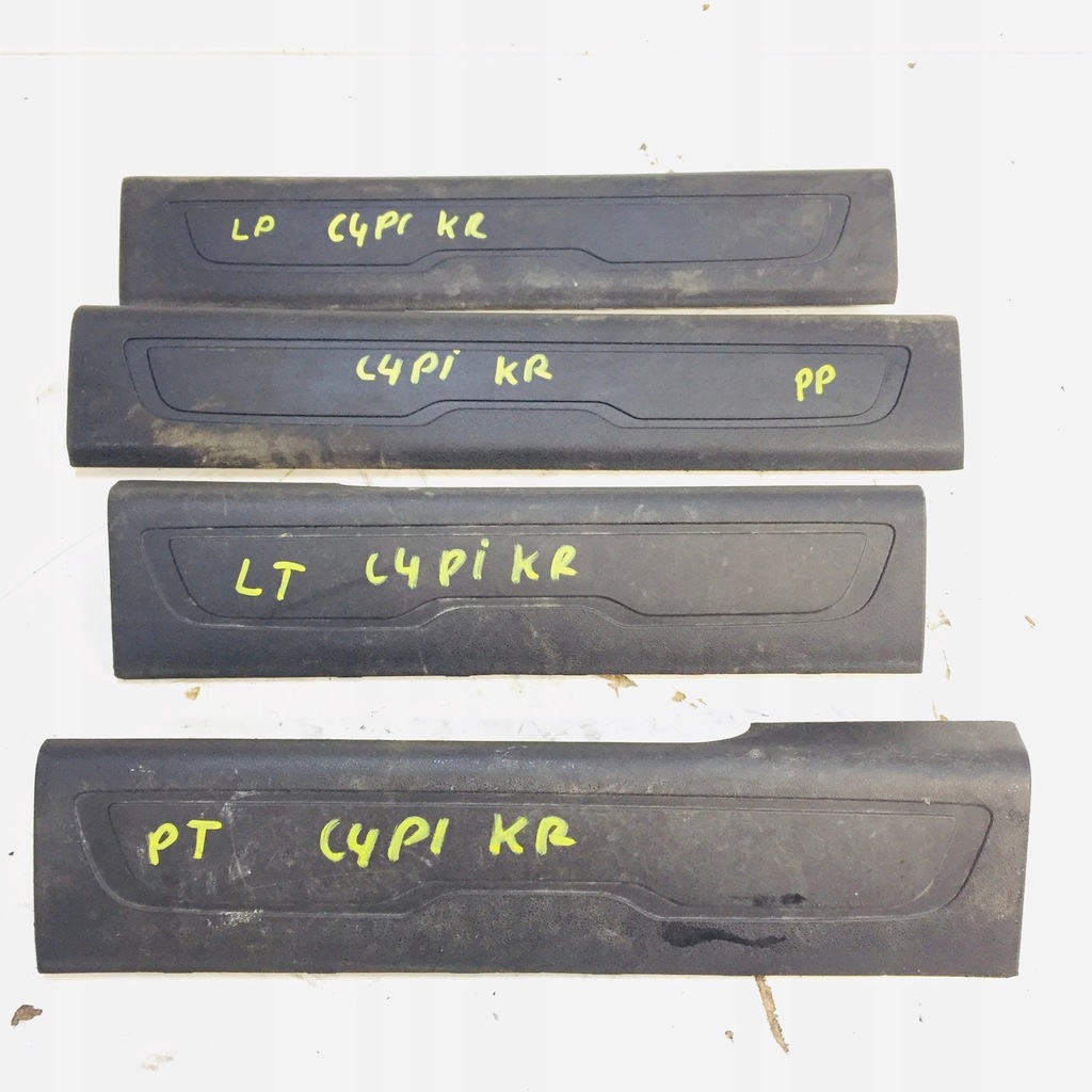 фото №1, Накладки пороговые комплект c4 picasso ii