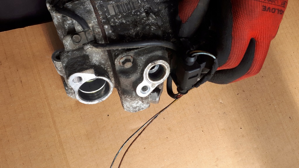 фото №9, S4 b8 компрессор кондиционера 3.0 tfsi 8k0260805k