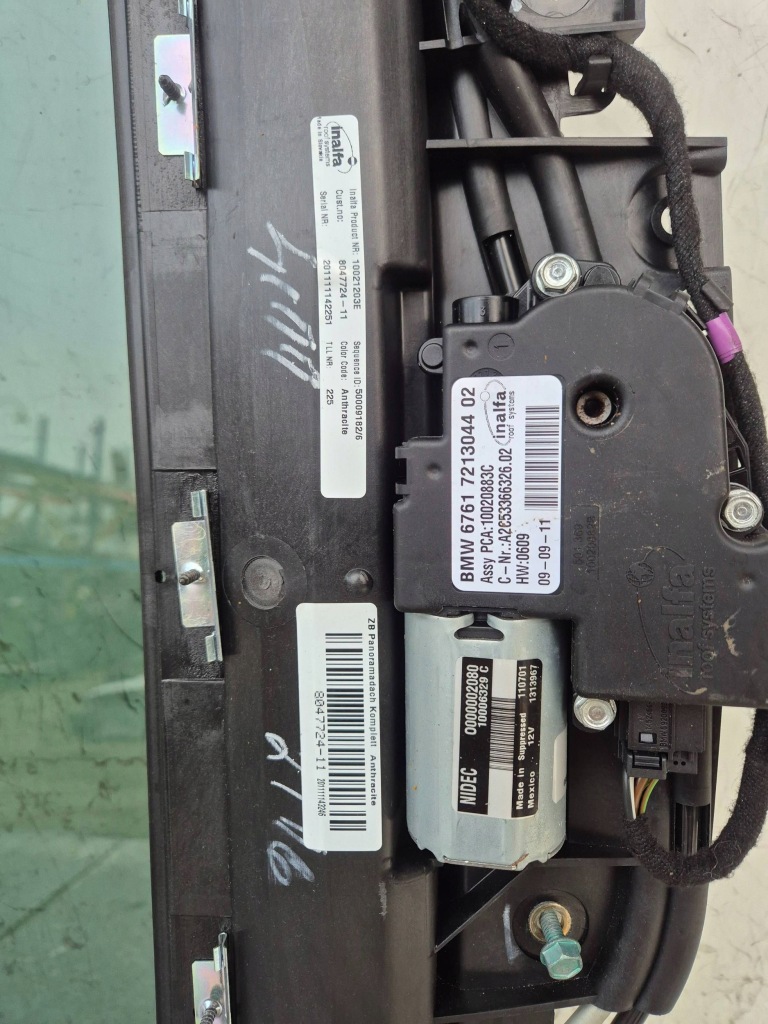 Bmw x1 e84 люк дах скляний панорама 8047724 Оригінал