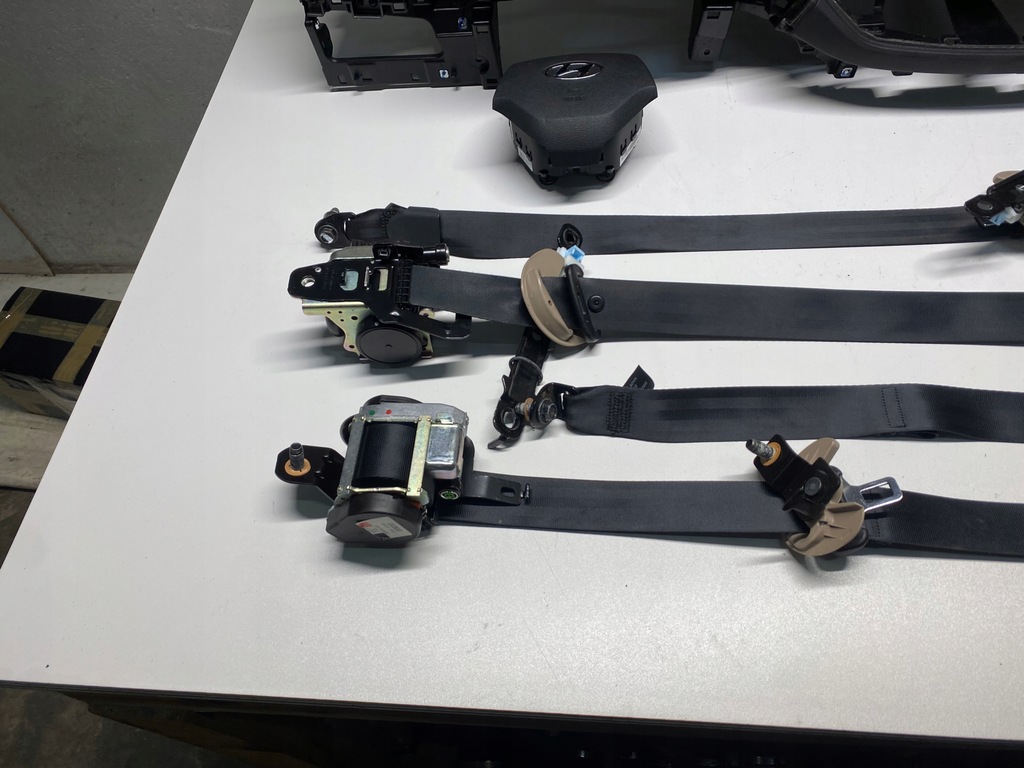 фото №6, Приборная панель консоль подушки безопасности ремни hyundai tucson ii 15-18 оригинал