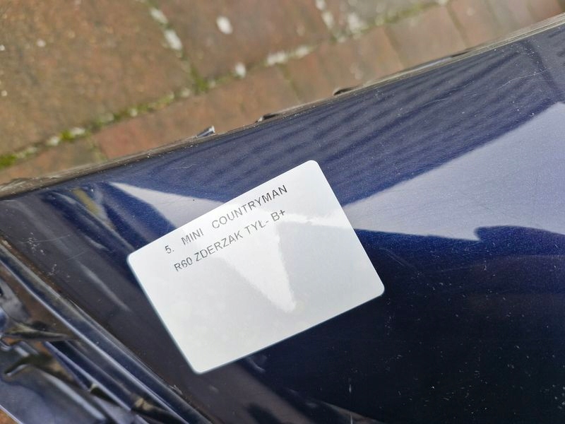 фото №2, Mini countryman r60 бампер задня задній b13