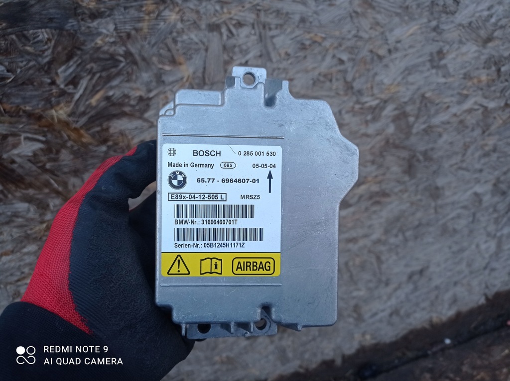 фото №1, Датчик подушка безпеки bmw 1 e87 e90 6964607