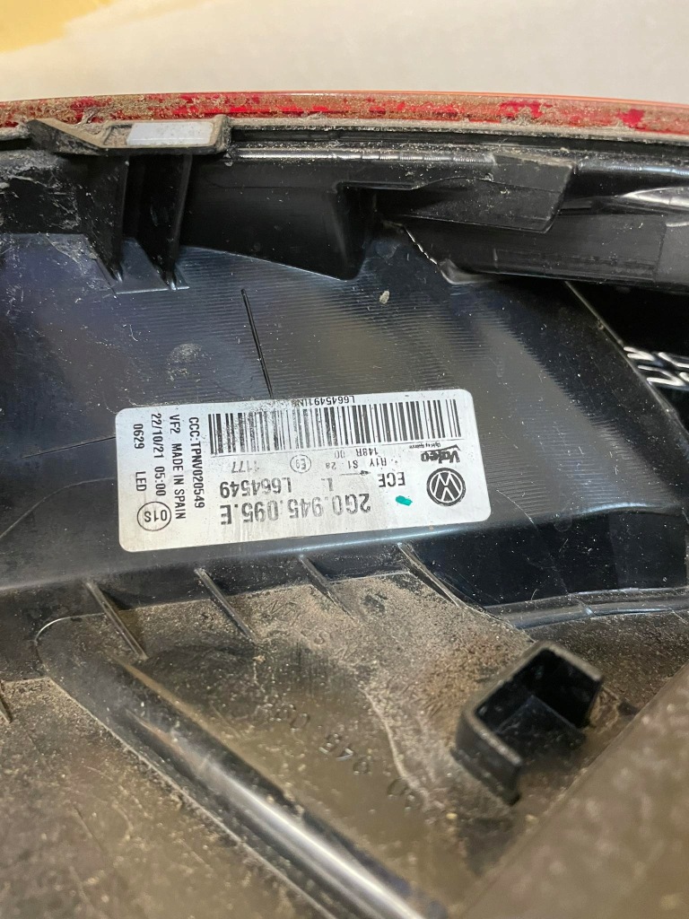 фото №10, Vw polo vi lift лампы лампа задняя 2g0945093d 2g0945094d 2g0945095e 2g0945096e