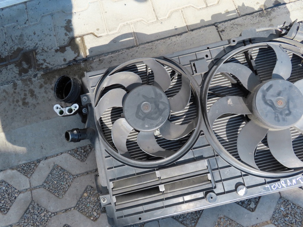 Vw touran 1 2.0 tdi радіатор вентилятор, інтеркулер комплект Недорого