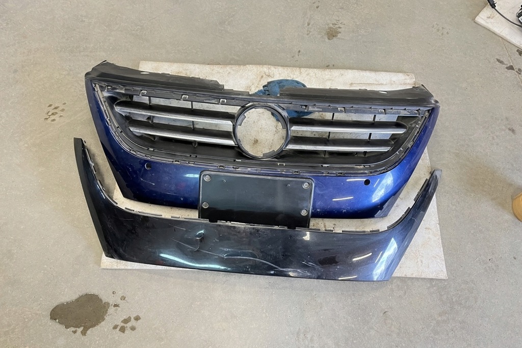 фото №1, Решётка радиатора vw passat cc 357 3c8853651 2011