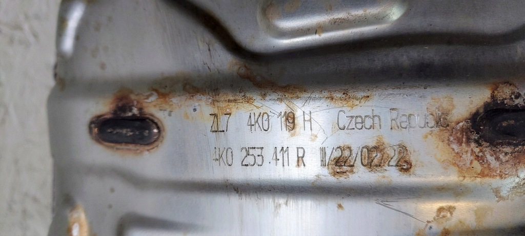 фото №8, Audi a6 c8 4k0 гаситель выхлоп активный 4k0253611t