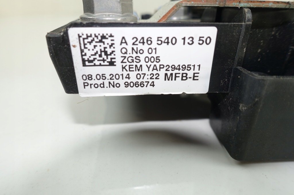 фото №5, Mercedes w176 w246 модуль блок управления аккумулятор 2465401350 клемма