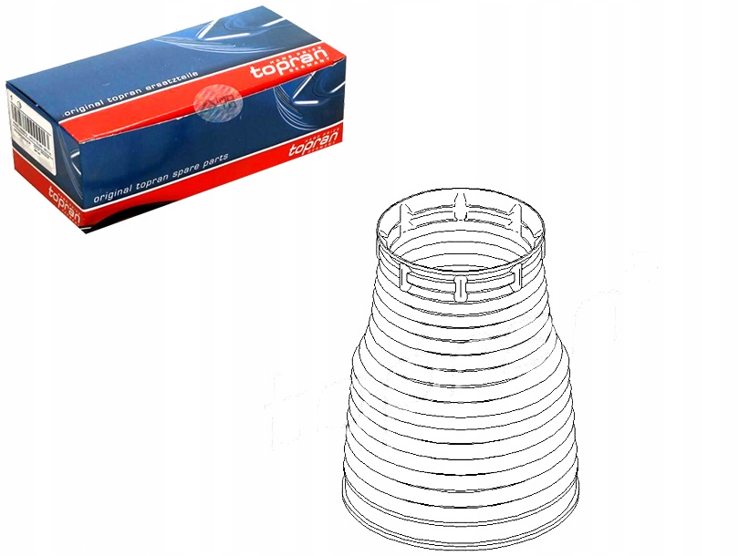 фото №1, Захист амортизатора - пневмоподушка повітряний [topran]