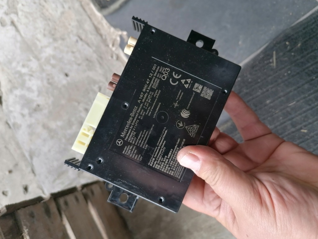 фото №1, Mercedes x253 lift glc модуль связи hermes