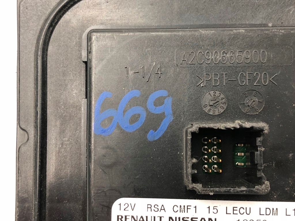 фото №6, Модуль led 260552119r renault megane 4 iv kadjar captur talisman a2c90665601