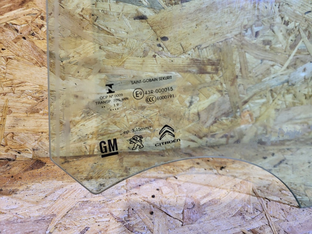 фото №2, Скло двері лівий перед citroen berlingo iii iv 18- rok скло 2019