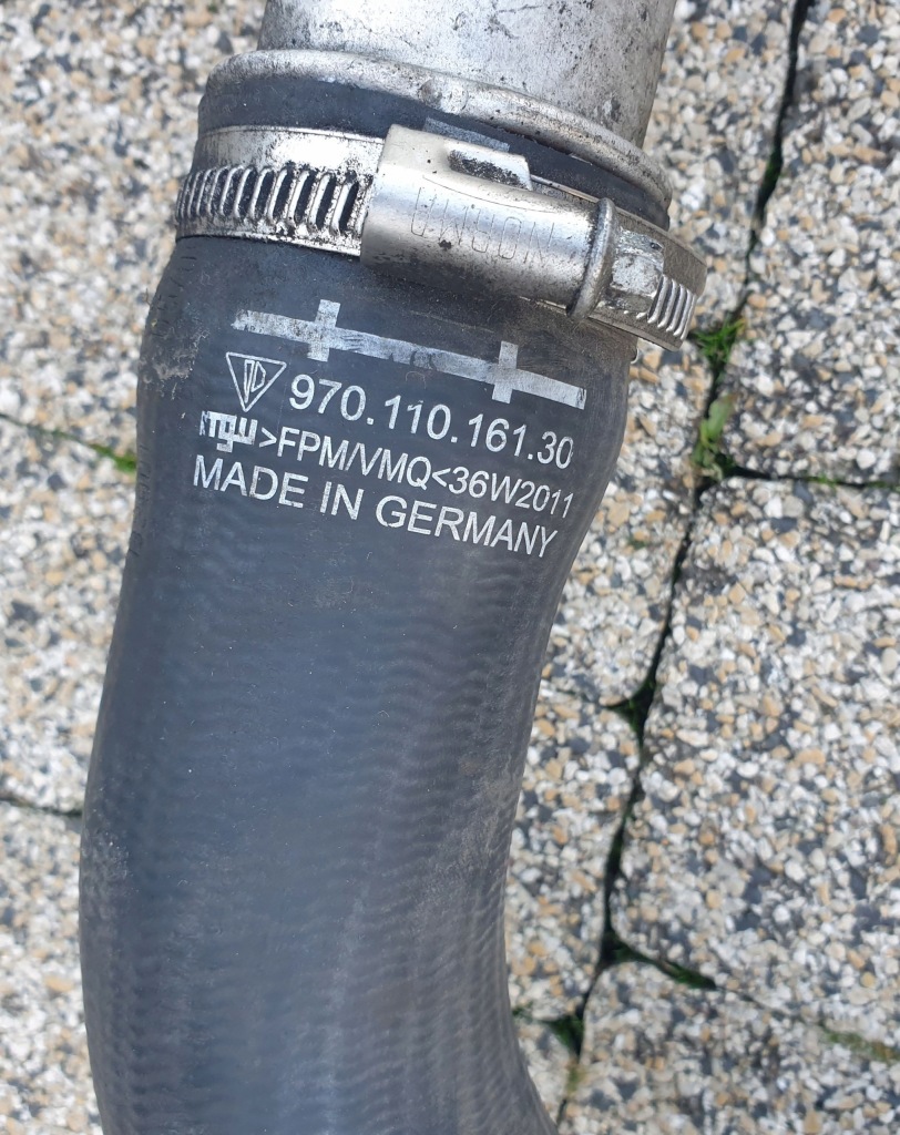 фото №5, Porsche panamera 970 3.0 дизель труба пабтрубок  шланг интеркулер oryg