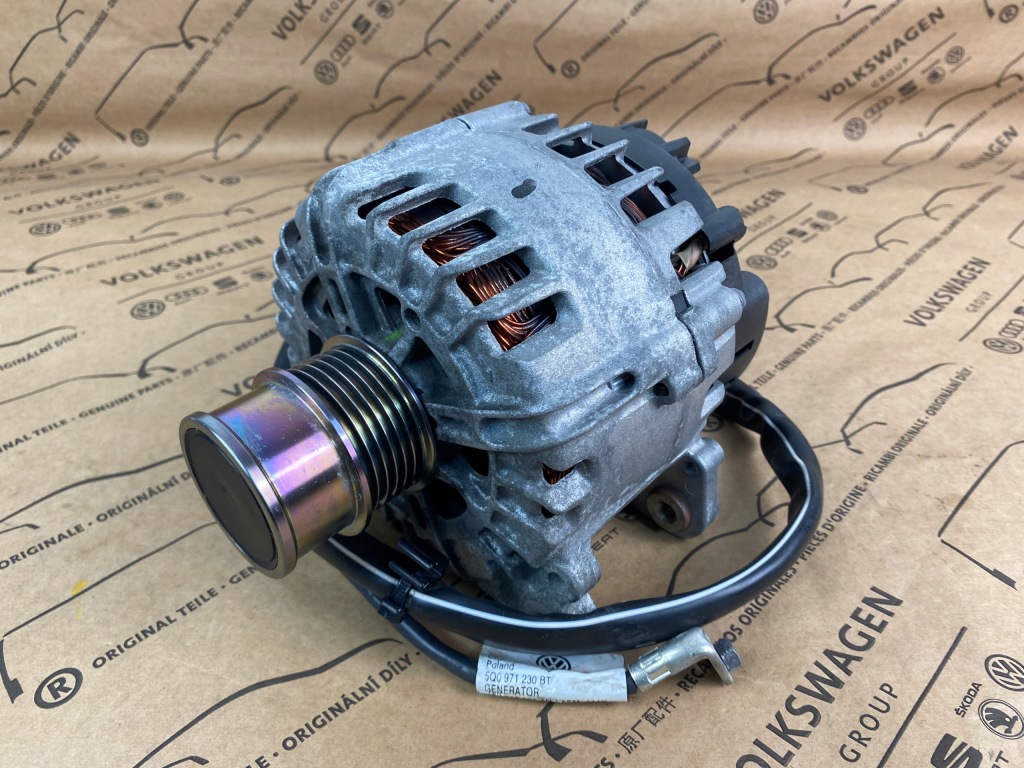 фото №1, Gd golf vii 1.4tsi генератор 04c903023k