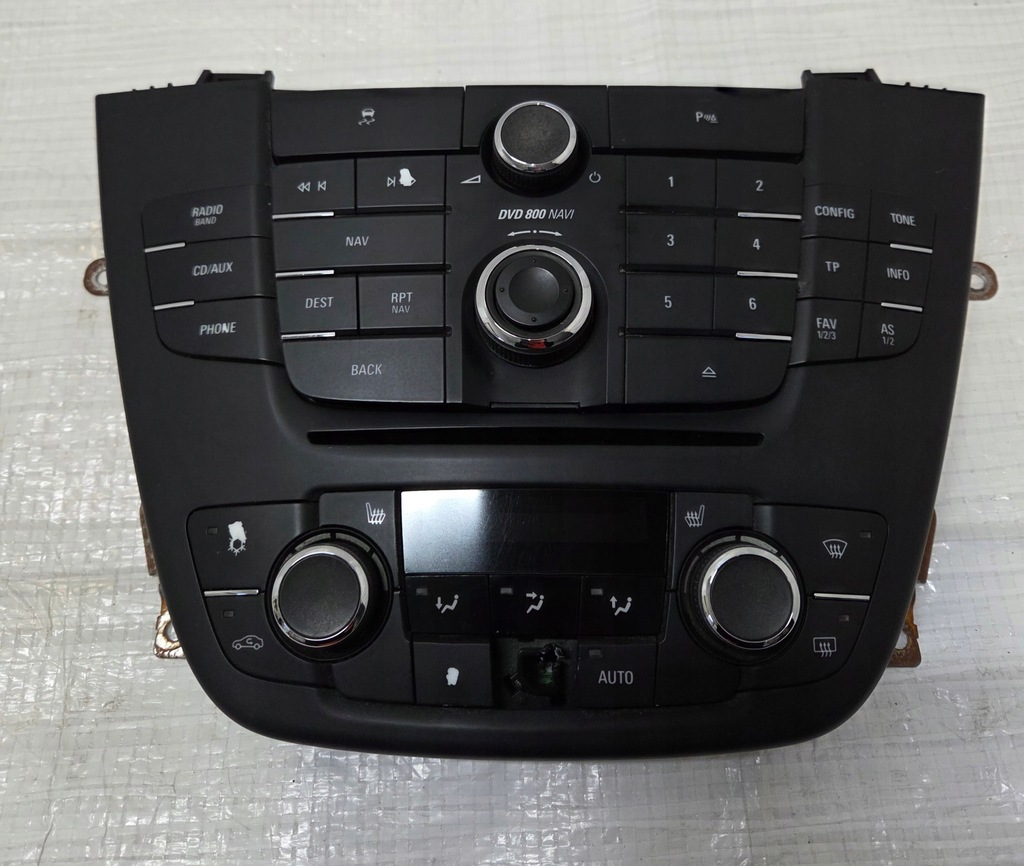 фото №1, Opel insignia a панель радио 13273256 панель кондиционера 13273102