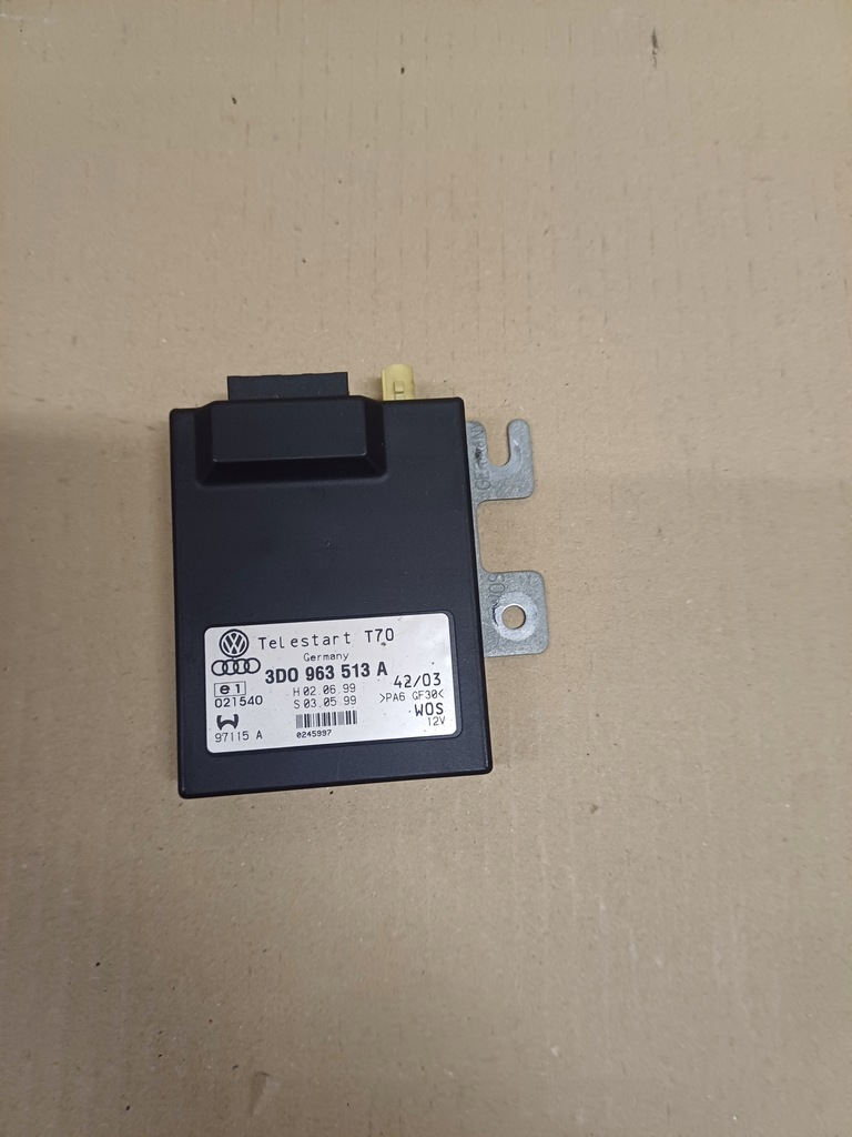 фото №1, Модуль webasto vw phaeton nr. 3d0963513a