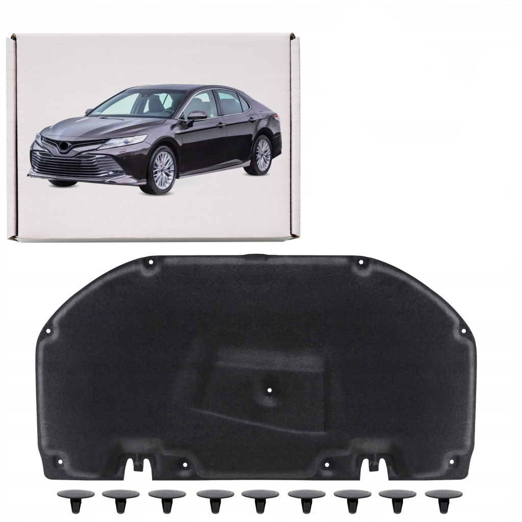 фото №1, Toyota camry viii xv70 2018+ шумоизоляция капот 5334106480 + клипсы