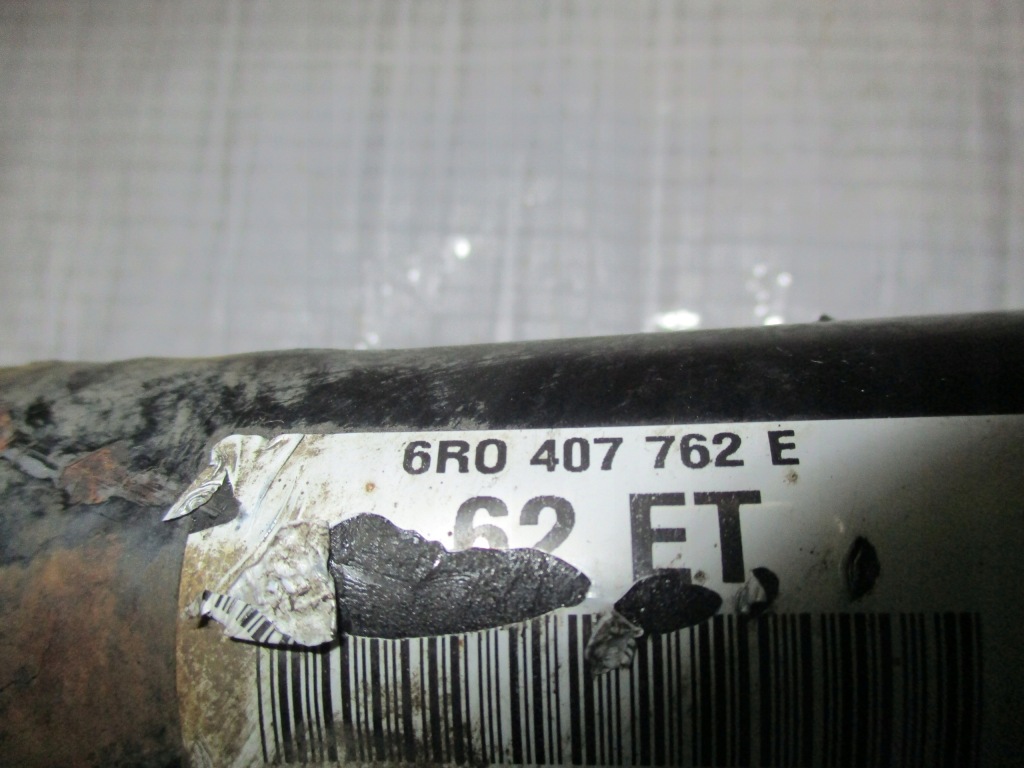 Seat skoda vw довга правий привідний вал 6r0407762e Оригінал