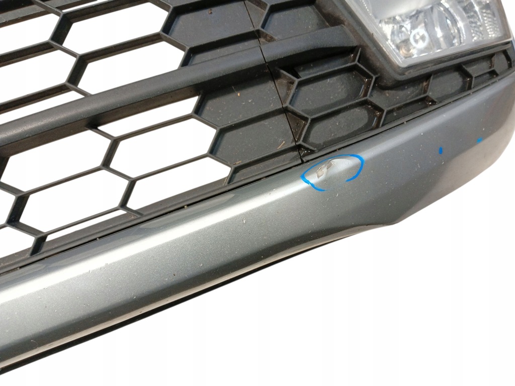 фото №6, Бампер перед передній skoda rapid lak: la7w 12-17