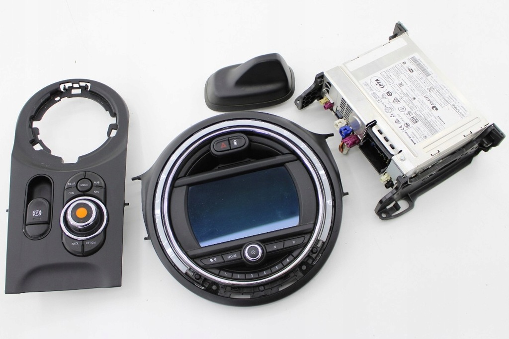 фото №1, Mini clubman f54 2015-2024 навигация экран комплектная антенна радио alpine