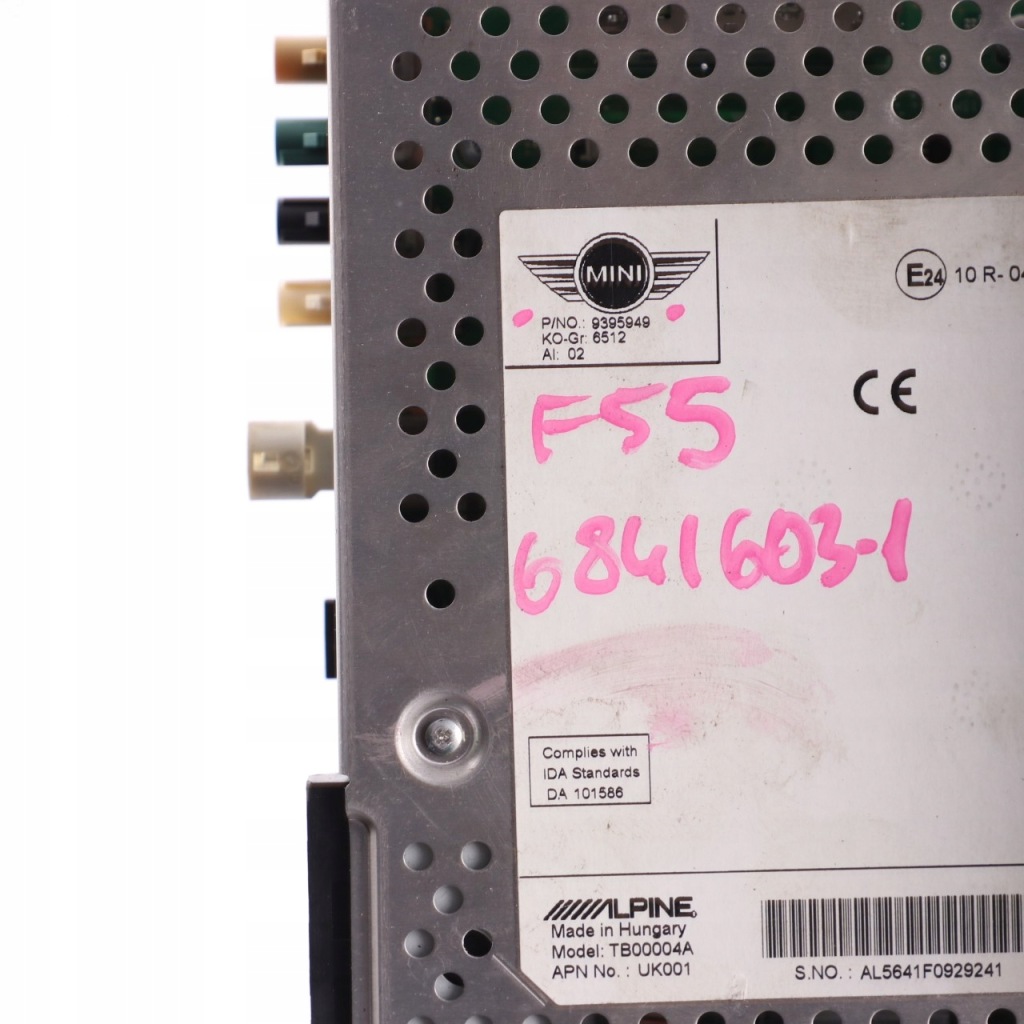 Mini f54 f55 f56 радиопроигрыватель стерео head unit модуль alpine 9395949 Доставка