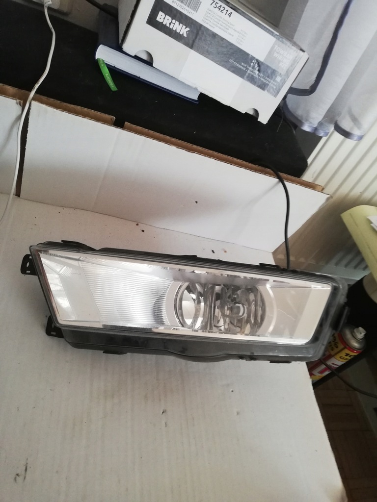 фото №1, Противотуманная фара лампа kpl skoda rapid 5j 5ja 2012-2017