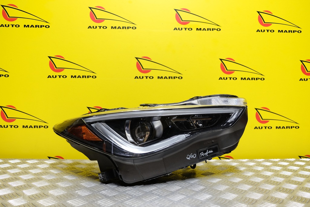 фото №2, Infiniti q60 2017- фара лампа full led поворотная r usa
