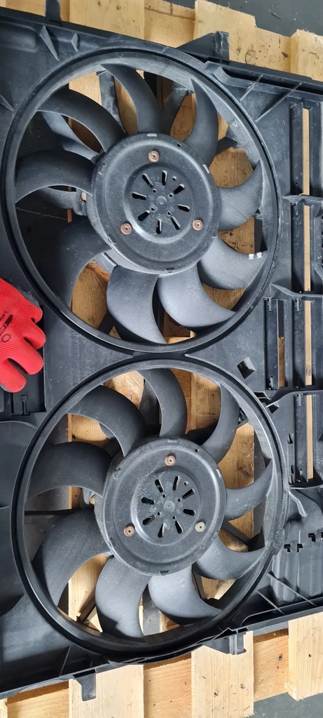 фото №11, Sq5 q5 8r вентиляторы радиатора 3.0 tfsi tdi a4 s4 b8 a7 4g 4h0121003n