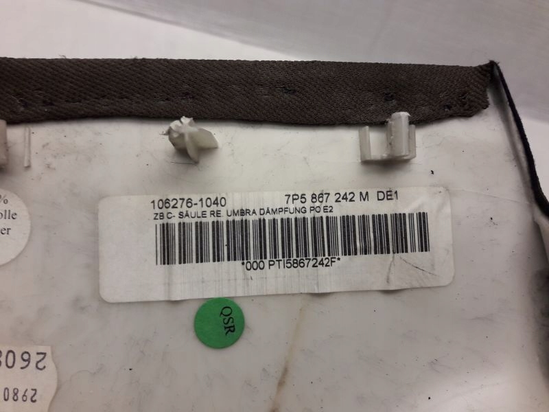 фото №2, Porsche cayenne 7p5 пластик защита стойка