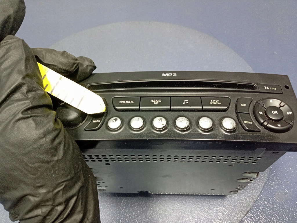 фото №7, Citroen c4 i picasso 2008 панель / радіопрогравач cd/dvd/gps