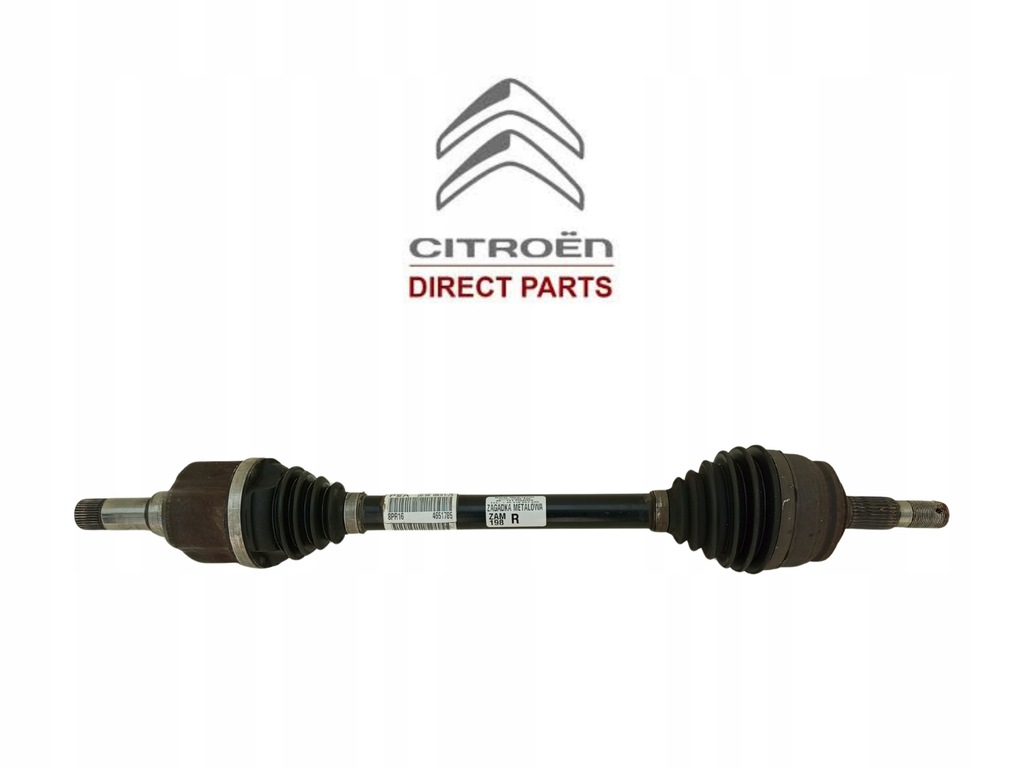 фото №1, Citroen jumpy привідний вал ліва перед передня 9848960380