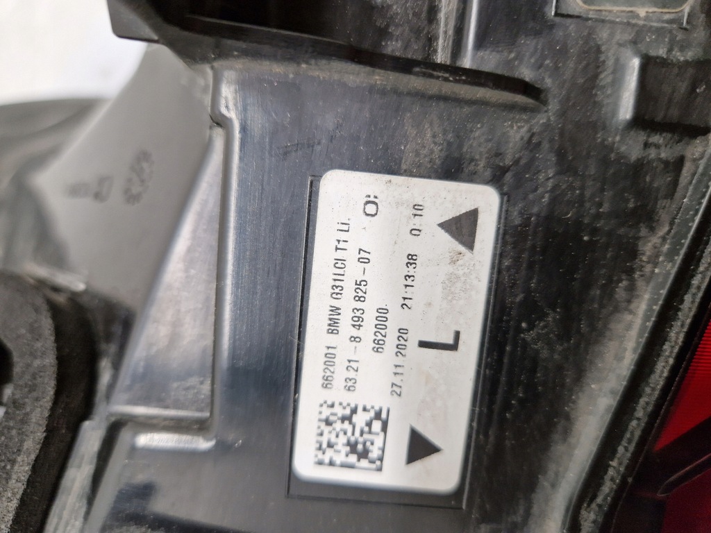 фото №9, Bmw 5 g31 lift лампа задня ліва 8493825-07