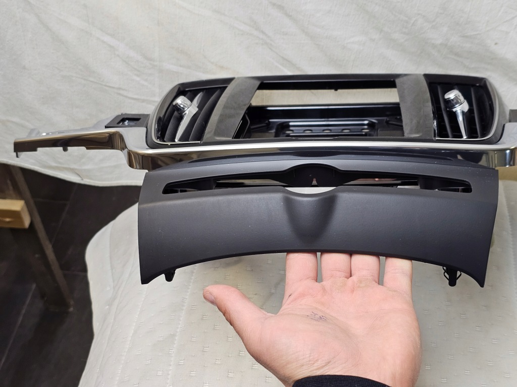 фото №12, Захист молдинг dekor консолі панелі решітка обдув volvo v90 s90 ii drewno