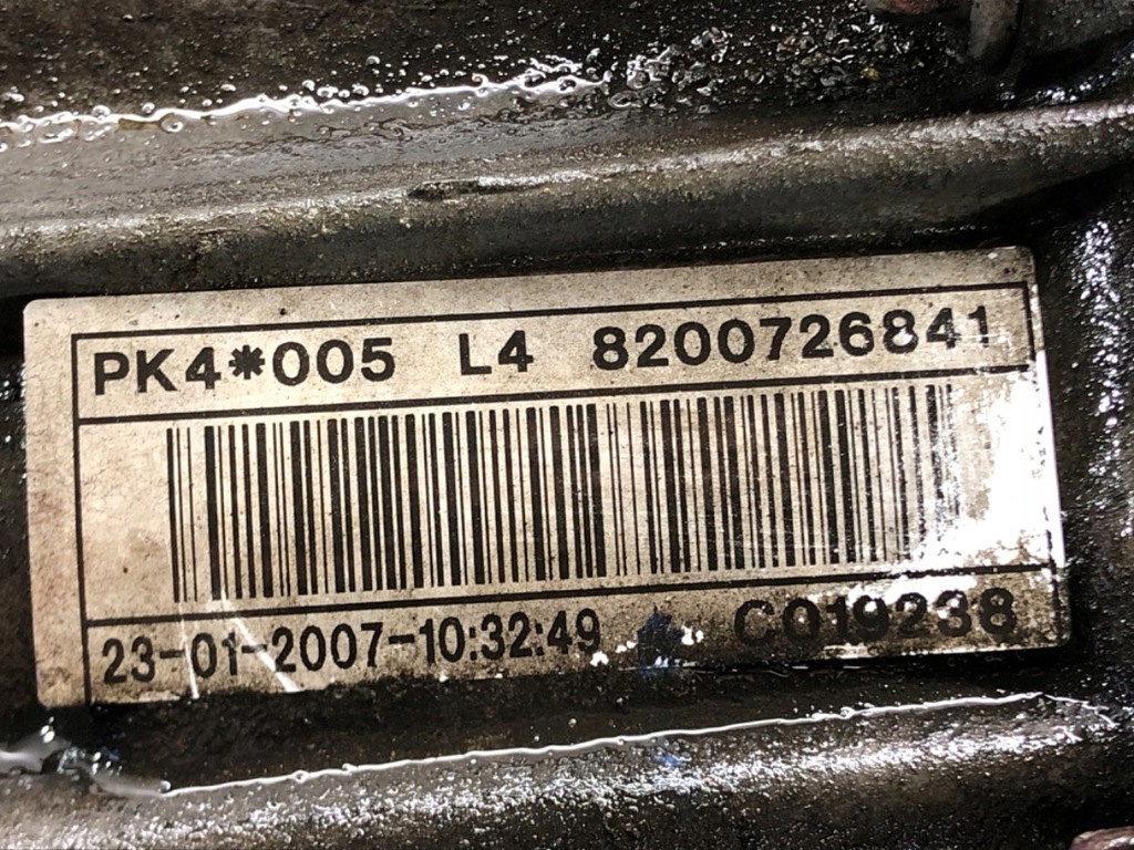 фото №8, Коробка передач передач renault espace iv 2.0dci pk4005