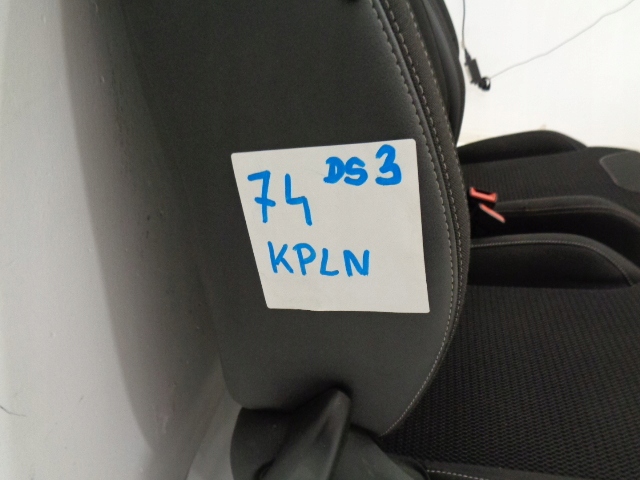 фото №16, Citroen ds3 lift сиденья заднее сиденье задняя задняя ремни