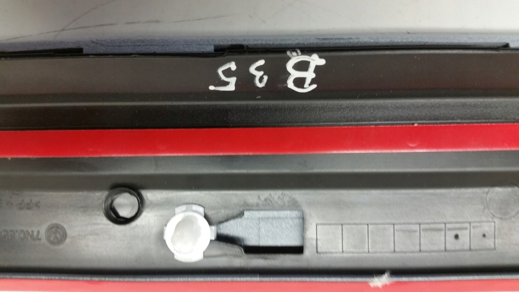 фото №14, Молдинг дверь левый перед задняя vw sharan ii 7n0854939 7n0854949 белый jak nowa