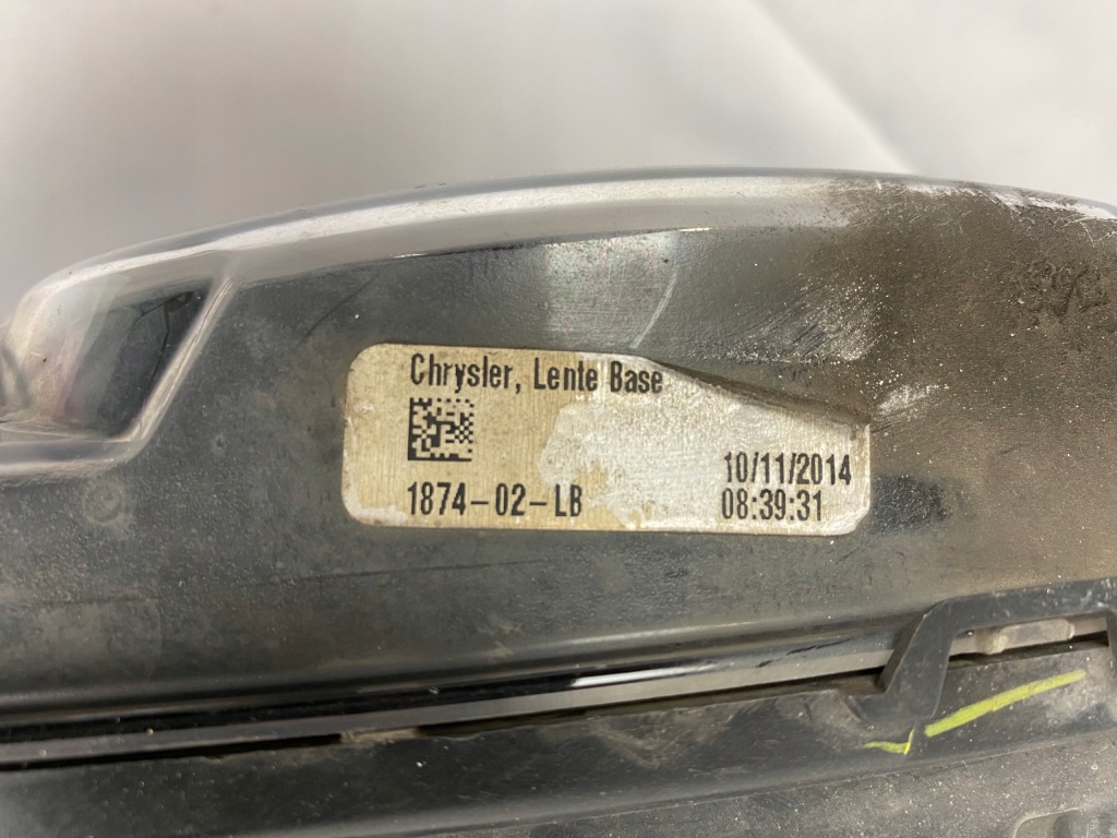 Dodge challenger 2015+ фара правий перед led америка протитуманна фара звичайна оригінал Зі Шроту