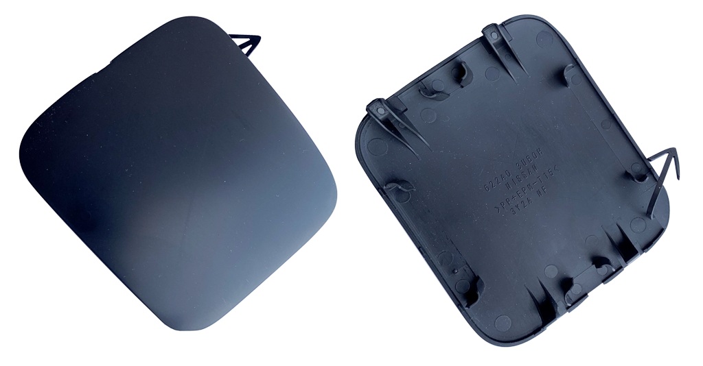 фото №1, Nissan x-trail t31 10- заглушка фаркоп бампера вушко