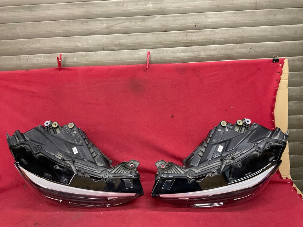 фото №6, Audi q3 83a лампа левая правая full led usa комплектная фара оригинал