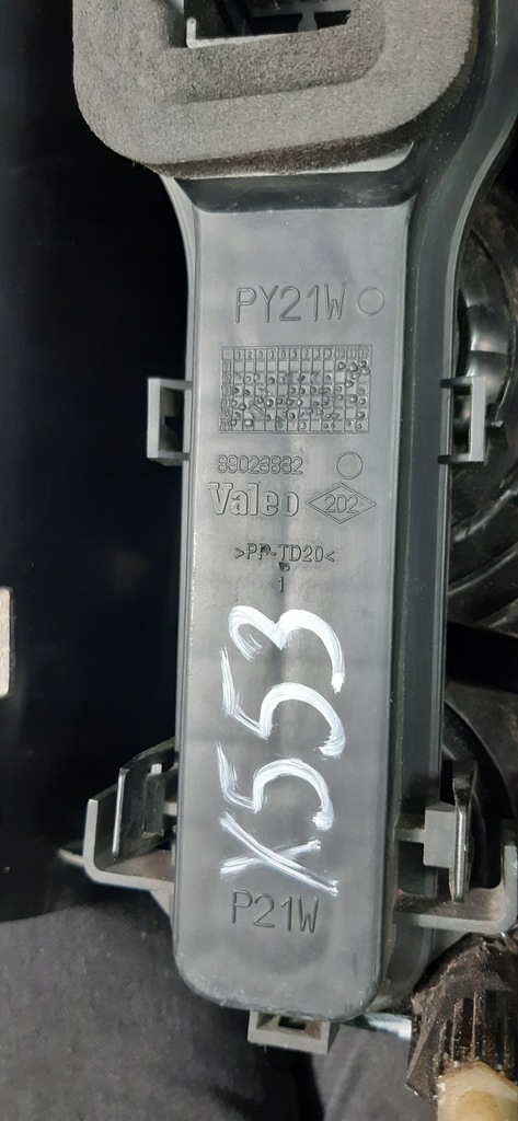 фото №8, Renault espace iv lift лампа бампера ліва задня задня 8200394722