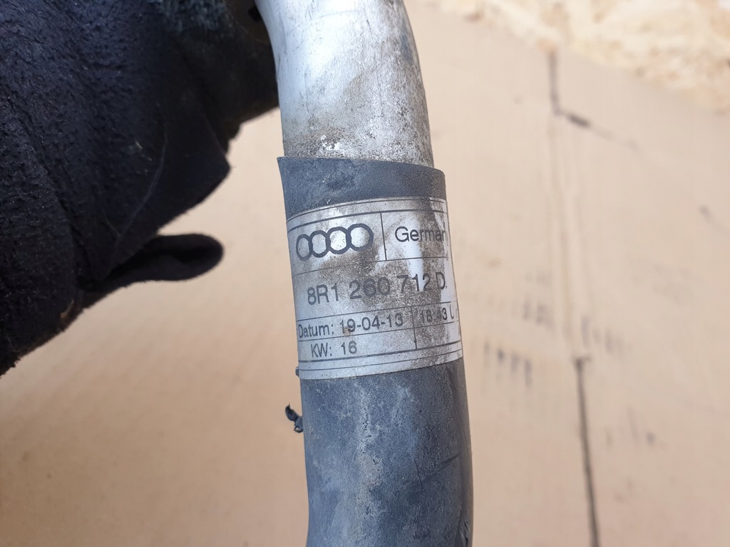 фото №9, Audi q5 8r шланг кондиционера 8r0260710l 8r1260712d