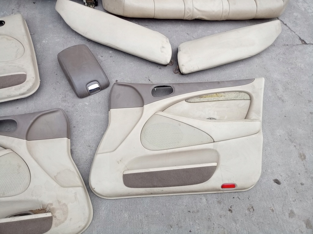 фото №5, Jaguar s-type оббивка шкіряний шкіра бежева сидіння 05 rok