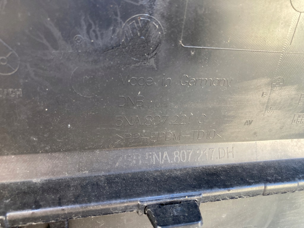 фото №12, Бампер передний перед vw tiguan ii 2 lift 5na