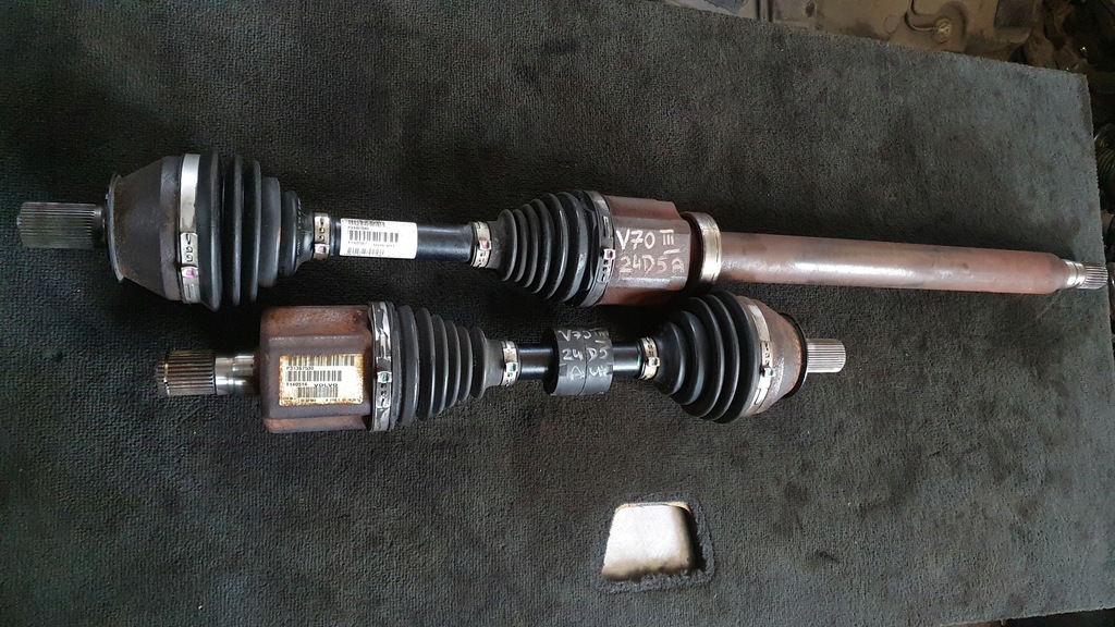 фото №1, Приводной вал правая автоматическая коробка передач volvo v70 iii xc70 s80 2.4d5