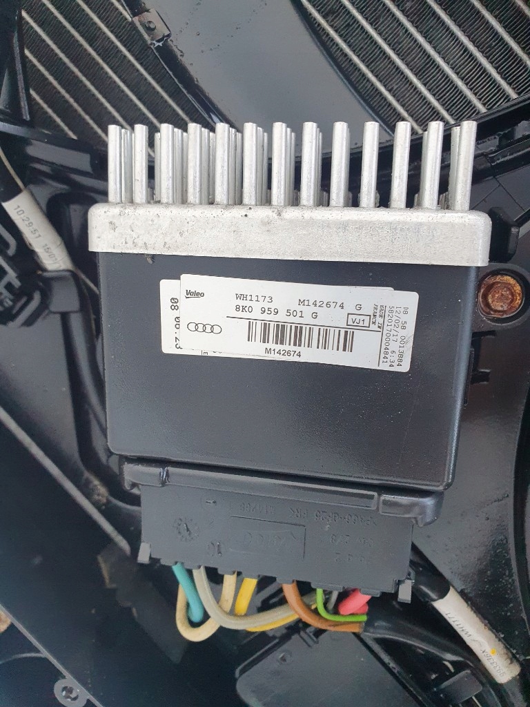 фото №9, Audi a6 c7 2017 lift 2.0tdi pas передній комплект вентилятори балка радіатор