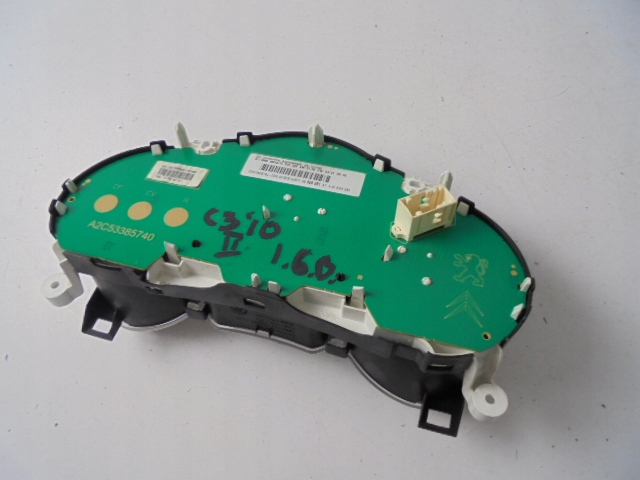 фото №4, Счетчик приборы citroen c3 ii 1.6 бензин 2010 r