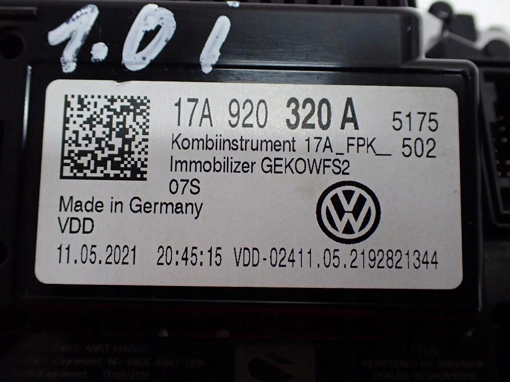 фото №8, Лічильник прилади europa віртуальний 17a920320a vw t-roc 1.0 tsi 21r