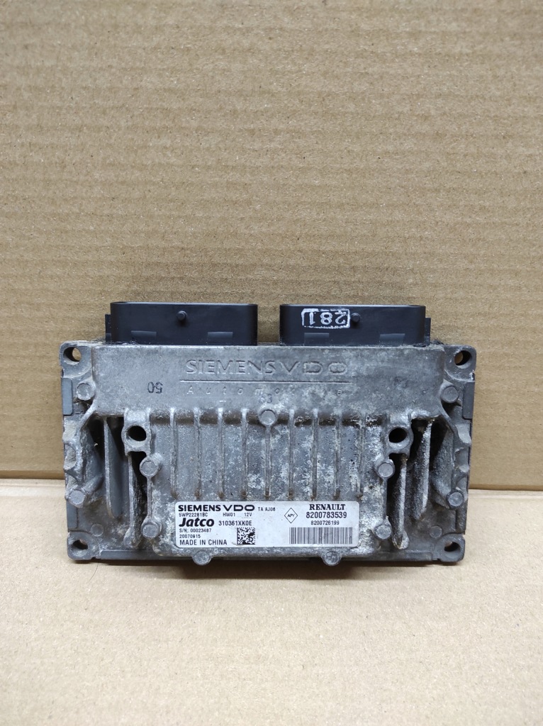 фото №1, Бортовий комп'ютер коробки renault espace iv lift 8200783539 8200726199